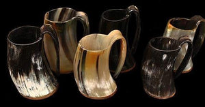 ORIGINDIA The Genuine Handcrafted Authentic Viking Drinking Horn Mug & Free Shot Glass - ORIGINDIA LLC