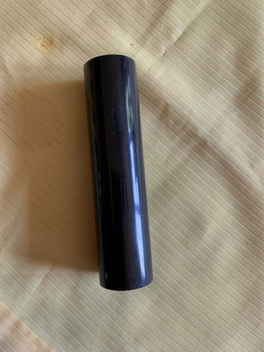 ORIGINDIA KNIFE HANDLE MATERIAL Horn Roll Black with streak Handle 4-1/2” X 1” Knife Handles Material