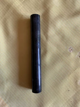Load image into Gallery viewer, ORIGINDIA KNIFE HANDLE MATERIAL Horn Roll Black with streak Handle 5-1/2” X 1/2” Knife Handles Material