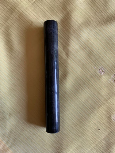 ORIGINDIA KNIFE HANDLE MATERIAL Horn Roll Black with streak Handle 5-1/2” X 1/2” Knife Handles Material