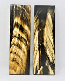 ORIGINDIA Brown Buffalo Horn with Streaks Scales 5