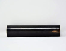 Load image into Gallery viewer, ORIGINDIA KNIFE HANDLE MATERIAL Horn Roll Black with streak Handle 5-1/2” X 1/2” Knife Handles Material