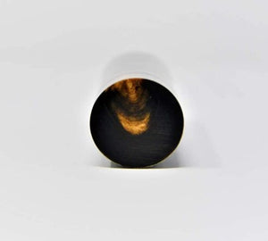 ORIGINDIA KNIFE HANDLE MATERIAL Horn Roll Black with streak Handle 5-1/2” X 1/2” Knife Handles Material