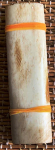 Origindia Knife Handle Material Bone 4-1/2"X 1-1/4" Smooth Rounded Camel Bone Scales Knife Handle Set Pair