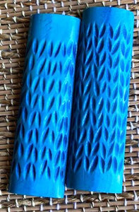 Origindia Knife Handle Material Bone 4-1/2"X 1-1/4" Jigged Camel Bone Scales Knife Handle Set Pair